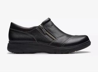Clarks Womens Clarks Certina Pure in Black leather - Size: 5/D standard