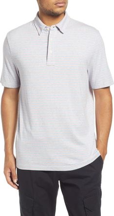 Faherty Movement Polo Shirt in Horizon Line Stripe at Nordstrom Rack, Size X-Large