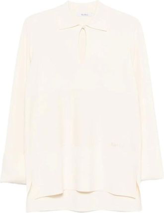 Max Mara Mujer, Blusas y Camisas, Blanco, Talla: S