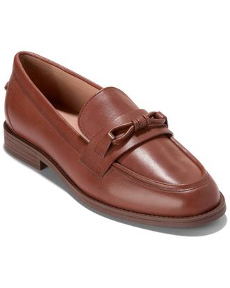 Cole Haan Stassi Bow Leather Loafer
