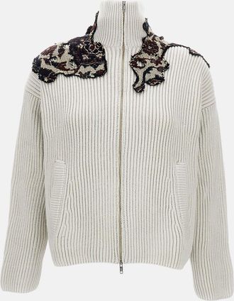 Durazzi Milano Knitted Bomber Jacket