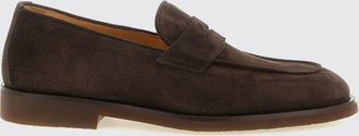 Brunello Cucinelli Mocassini penny in pelle scamosciata con suola in gomma