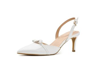 Bandolino Pracen Womens Shoes White Patent : 6.5 M, Synthetic