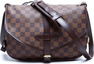 Louis Vuitton Saumar 30 shoulder bag - unisex - Canvas - One Size - Brown