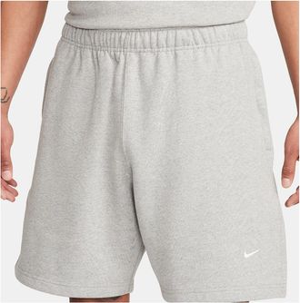 Nike Solo Swoosh Fleece Shorts Dark Grey Heather FN3325-063