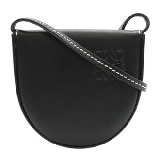 Loewe Pre-owned Cross Body Bags, female, Black, Size: ONE SIZE Pre-owned Pochette Shoulder Bag