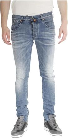 Armani Jeans Jeans - Heren - Slim Fit Jeans - Blauw - W34 - Katoen - Jeans