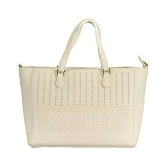 Valentino Tassen, Dames, Wit, ONE Size, Studded Tote Bag