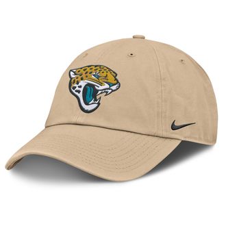 Nike Jacksonville Jaguars Club Nike Mens NFL Adjustable Hat in Brown | NF022FF9N-M03