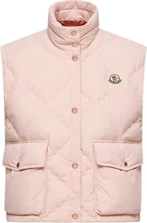 Moncler Bags - Dames - Bodywarmers - Roze - XL - Jassen