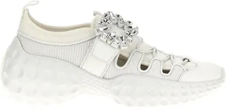 Roger Vivier Viv Sneakers Bianco-Donna