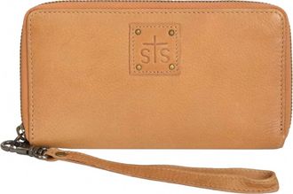 StS Ranchwear Womens Rosa Wrist Strap Wallet In Camel