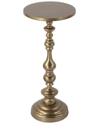 Butler Butler Specialty Company Mario 10In Round All Metal Pedestal Base End Table