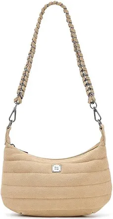 Think Royln Mini Moon Shoulder Womens Handbags Soft Sand Suede