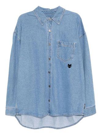Songzio Panthera denim shirt - Blue