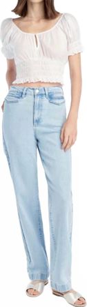 Favorite Daughter Kelly High Rise Straight Trouser In Westwood