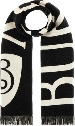 Burberry Sjaals & Stolas Collectie - unisex - Wintersjaals - Zwart - ONE Size - Wol - Accessoires