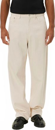 Les Deux Roi Denim Pants In Ivory