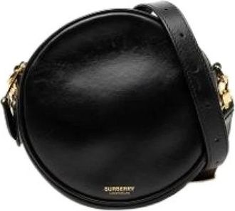 Burberry Pre-owned Crossbody Bag - Dames - Vintage Schoudertas - Zwart - ONE Size - Leer - Vintage