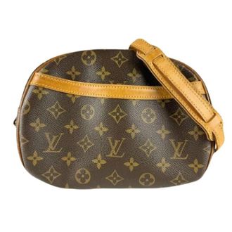 Louis Vuitton Pre-owned Cross Body Bags, female, Brown, Size: ONE SIZE Pre-owned Vintage Canvas Cross Body Bag