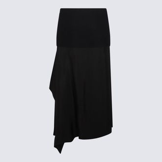 Jil Sander Womens Skirts Black _wo