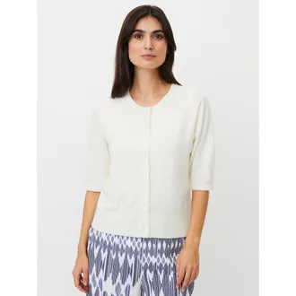 Masai Malopus Half-Sleeve Knitted Cardigan in Jet Stream at Nordstrom, Size Xx-Large