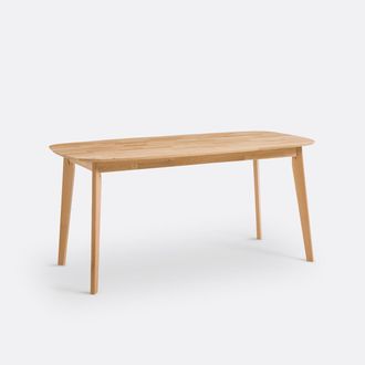 La Redoute Interieurs Eettafel, massief eiken, 6 couverts, Dalmar