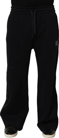 Dolce & Gabbana Viscose Jogger Pants - Blue