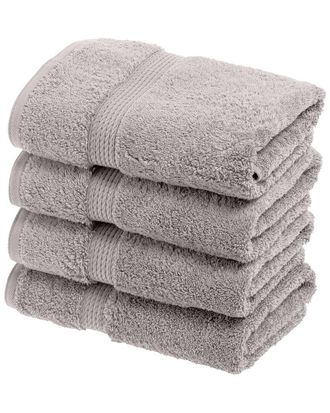 Superior Highly Absorbent 4Pc Ultra Plush Hand Egyptian Cotton Towel Set