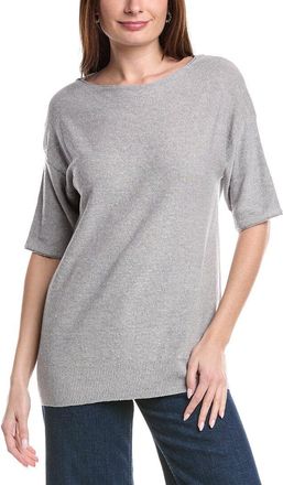 Lafayette 148 New York Relaxed Linen-Blend Pullover