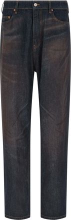 Maison Margiela Cotton Straight-Leg Mens Jeans