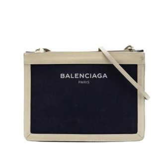 Balenciaga Pre-owned Cross Body Bags, female, Multicolor, Size: ONE SIZE Pre-owned Navy Pochette M