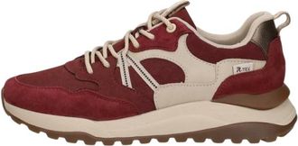 Rieker Sneakers Laag - Dames - Sneakers - Rood - 37 EU - Schoenen