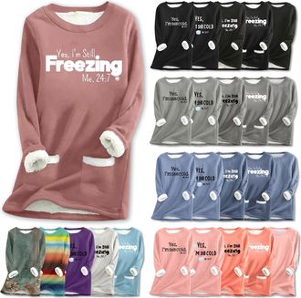 Generic Half Zip Sweatshirt Women, Winter Clothing, 3/4 Sleeve Sweater Women, Navy Sweatshirt Women, Ladies Baggy Jumpers, Cowl Neck Tops for Women, Women Kni