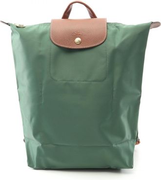 Longchamp Le Pliage Original Canvas Leather Backpack