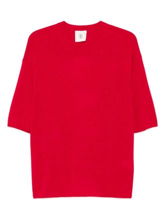The Garment knit t-shirt - Red
