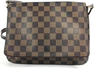 Louis Vuitton Pre-owned Canvas shoulder-bags - Dames - Vintage Schoudertas - Bruin - ONE Size - Vintage
