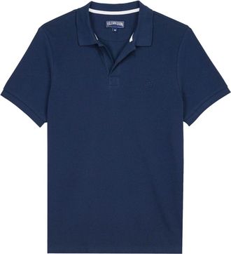 Vilebrequin Polo con stampa - Blu