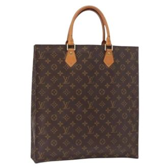 Louis Vuitton Pre-owned Tote Bags, female, Brown, Size: ONE SIZE Pre-owned Canvas Tote Bag
