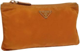 Prada Pochette Vintage Pre-owned - - Pre-owned - Donna - Arancione - ONE SIZE