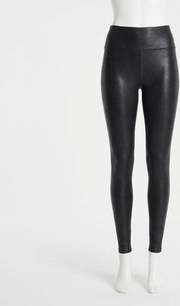 Spanx Faux Leather Leggings In Black