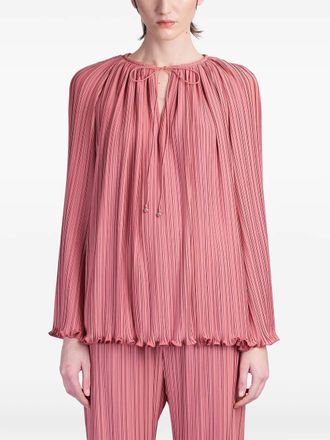 Lanvin Blusa plissettata - Rosa