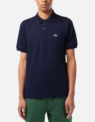 Lacoste Mens Lacoste L1212 Mens Polo T Shirts Classic Fit Short Sleeve Casual Sports Golf Tee - Navy - Size: 36