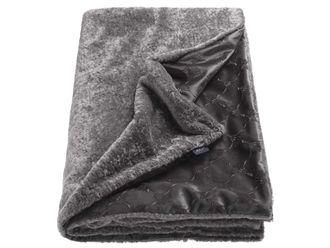 Schubiger M&ouml;bel Plaid Gentle, Anthrazit B: 130 cm