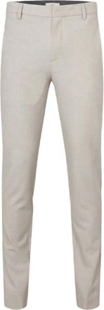 Pla&icirc;n Plain, Heren, Broeken, Beige, Maat: W33 L34 Leer