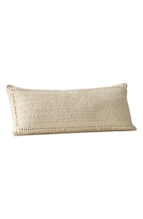 Boll & Branch Summer Crochet Decorative Pillow in Natural at Nordstrom