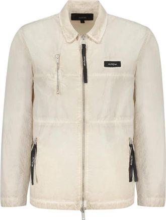 ISO.POETISM Techno Fabric Jacket - Heren - Zomerjassen - Beige - L - Katoen - Jassen