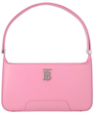 Burberry Calfskin Shoulder Bag With Logo, Never Carried (Authentic Pre-Loved)