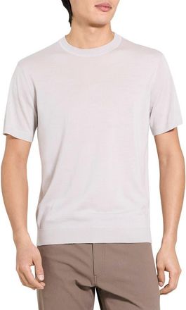 Theory Soris Regal T-Shirt in Silver Cloud at Nordstrom, Size Xx-Large