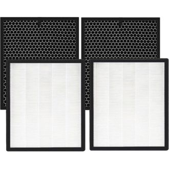 OEM El Filtro De Repuesto Lv-pur131 Es Compatible Con Los Purificadores De Aire Levoit Lv-pur131, Lv-pur13, Lv-pur13-rf, El Paquete De 2 Filtros De Aire T